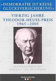 Buchcover 40 Jahre Theodor-Heuss-Preis